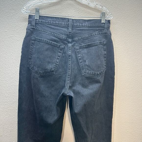 Abercrombie & Fitch Women's 90’s Straight Ultra High Rise Jeans 28 6S Curve Love - Picture 7 of 10